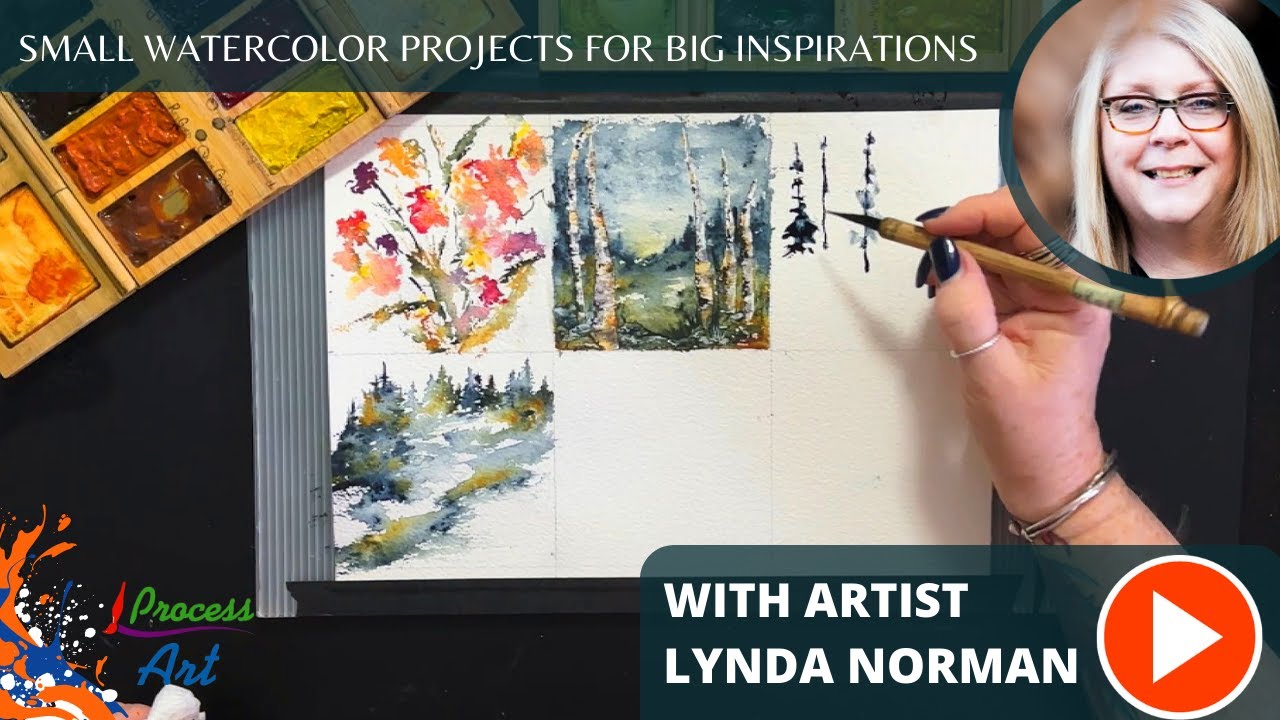 Watercolor: Small Watercolor Projects for Big Inspiration with Lynda ...