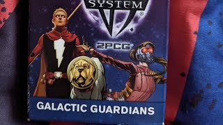 VS system 2PCG galactic guardians" guardians of the Galaxy " pack upper d.e.c.k. review
