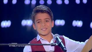 كمي غرز الدين – قتلوني عيونها السود ل وديع الصافي – مرحلة الصوت وبس – Mbc the voice kids HD 720p