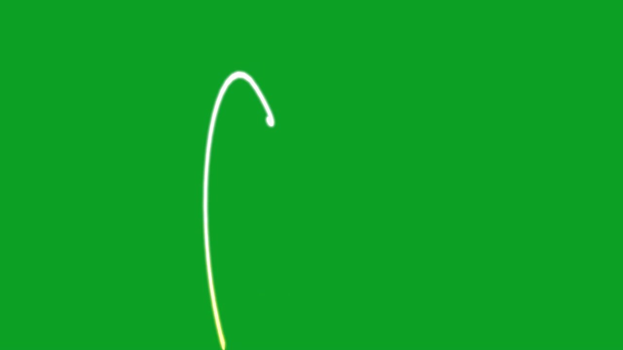 Elegant Streaks Green Screen HD