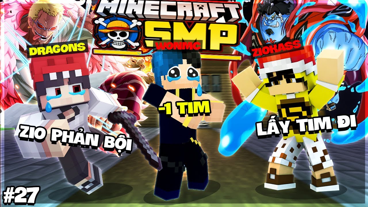 Oneup Smp Minecraft One Piece SMP #27 - Săn Được 1 Mạng Nhờ Phạm Luật Và ZioKass ...