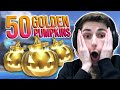 OPENING ALL OF SIZZS' GOLDEN PUMPKINS