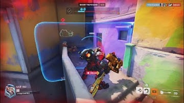 REINHARDT SHIELD GLITCH MUST SEE!