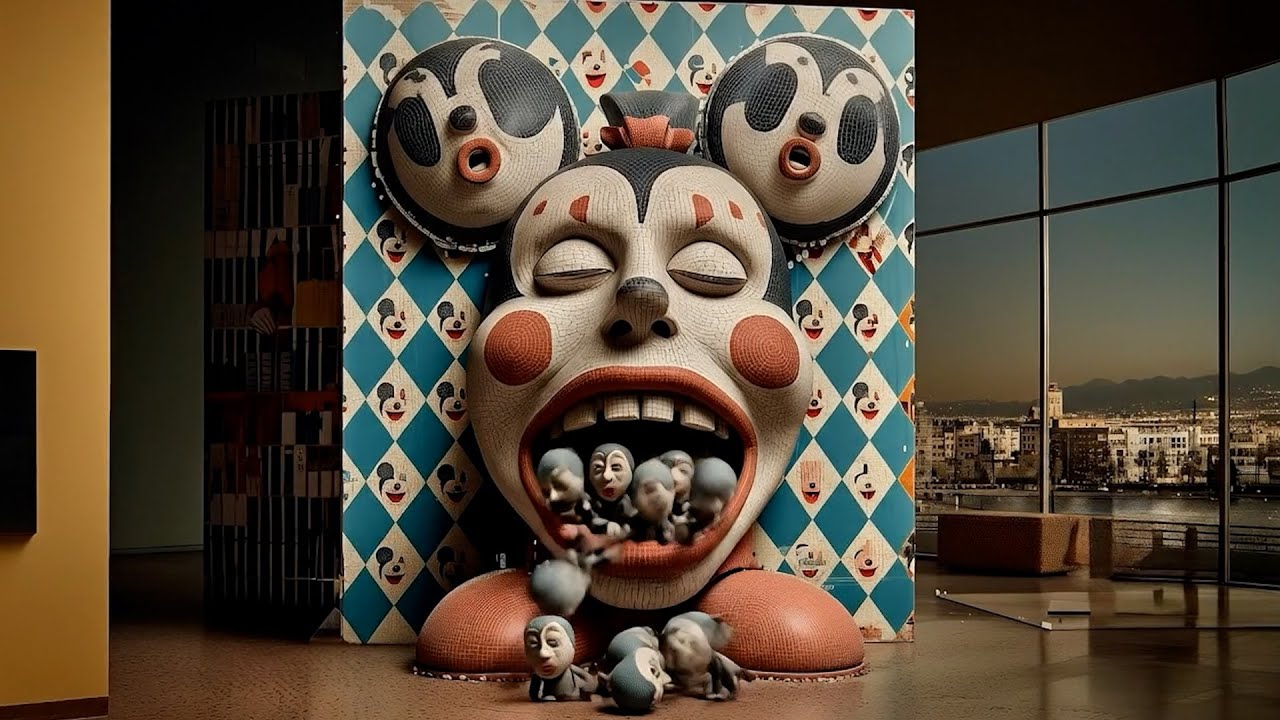 Creepy.M.Mouse | Surreal AI Art Music Video