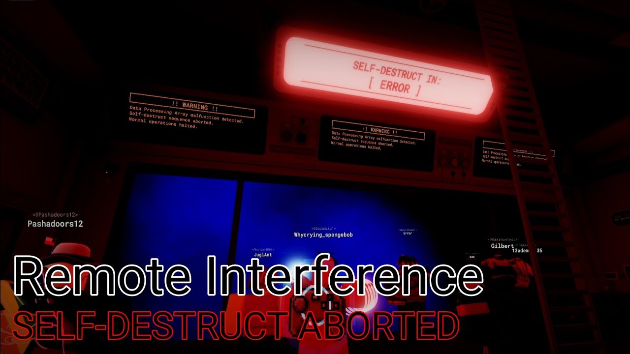 A Core Game Origins 0.55c - Roblox: NATURAL REMOTE INTERFERENCE (SD-A ABORTED)