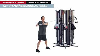 Alt Standing Diagonal Press