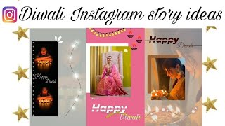 Creativev Instagram story ideas | Happy Diwali | Using only IG APP