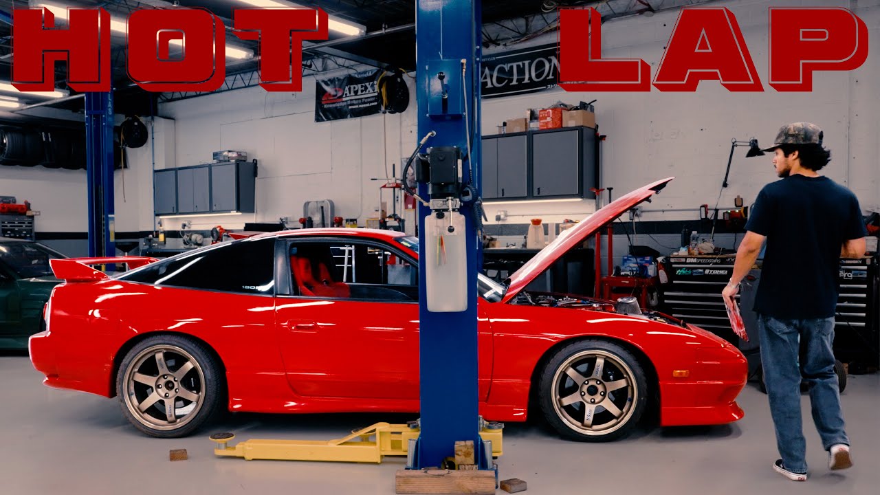SUPER CLEAN RED 180SX - YouTube