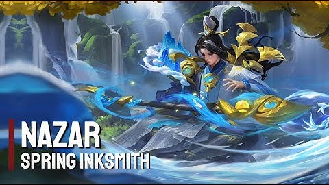 New Skin | Nazar - Spring Inksmith | Heroes Evolved | NetDragon