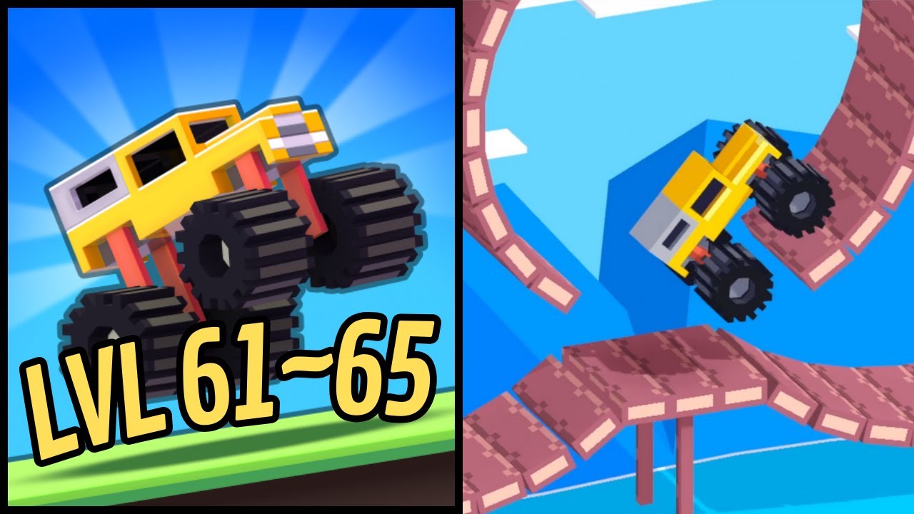 🏅 DRIVE MAD 🐟 LEVEL 61~65 🧩 Gameplay Walkthrough