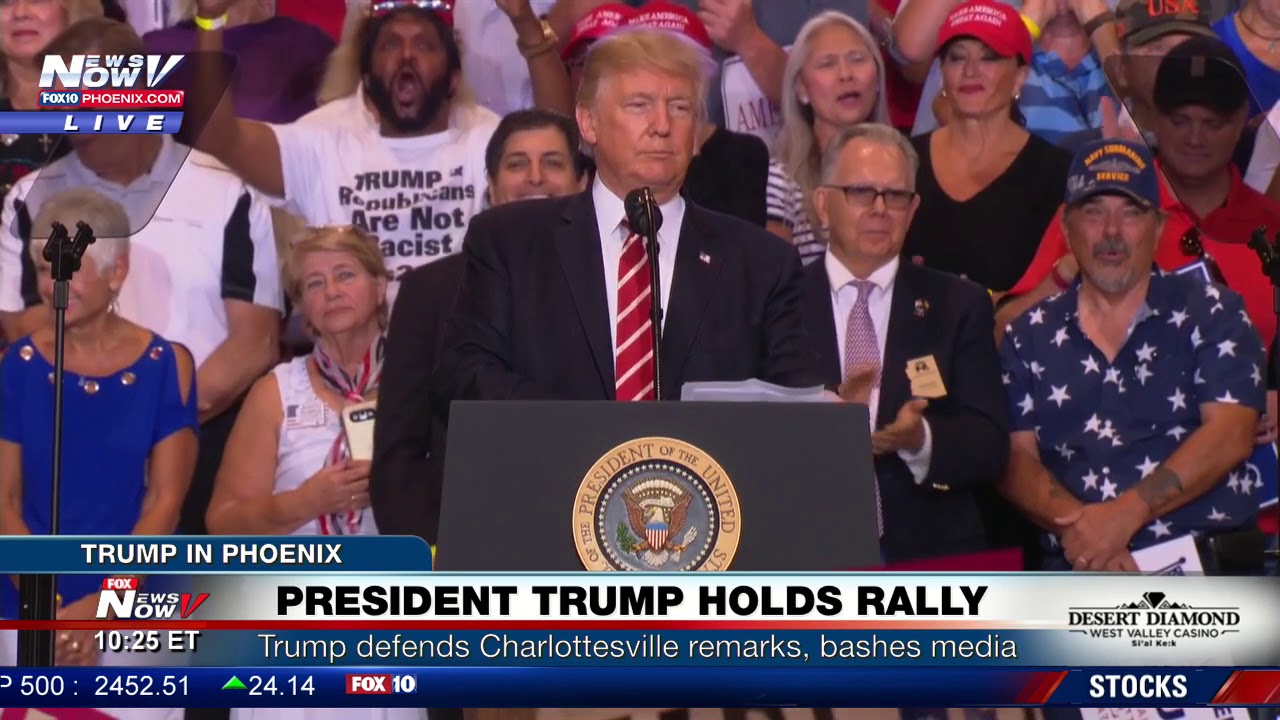 WOW: Crowd at President Trump's Phoenix Rally Start Chanting