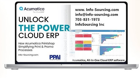 Digital Transformation of Print Business With Acumatica Printshop Cloud ERP
