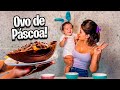 FAZENDO OVOS DE PÁSCOA CASEIRO E SUPER FÁCIL! #BRUNACOZINHA