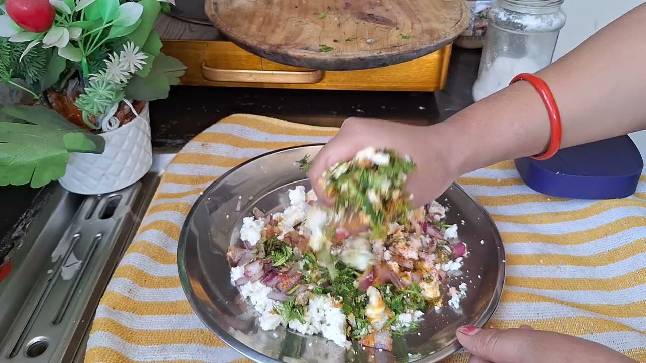 # paneer paratha ki bahut hi aasan recipe #