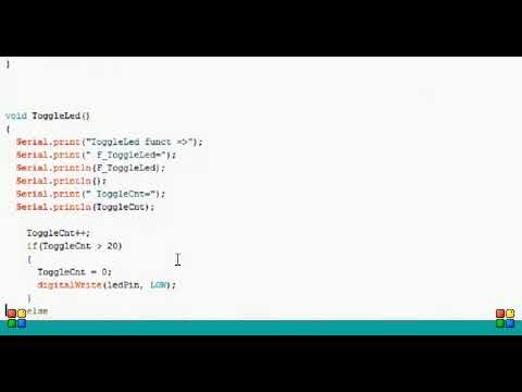 Node MCU LED Operations using webpage