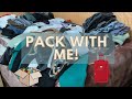 PACK WITH ME for uni! / 2nd year uni student 😆🧳