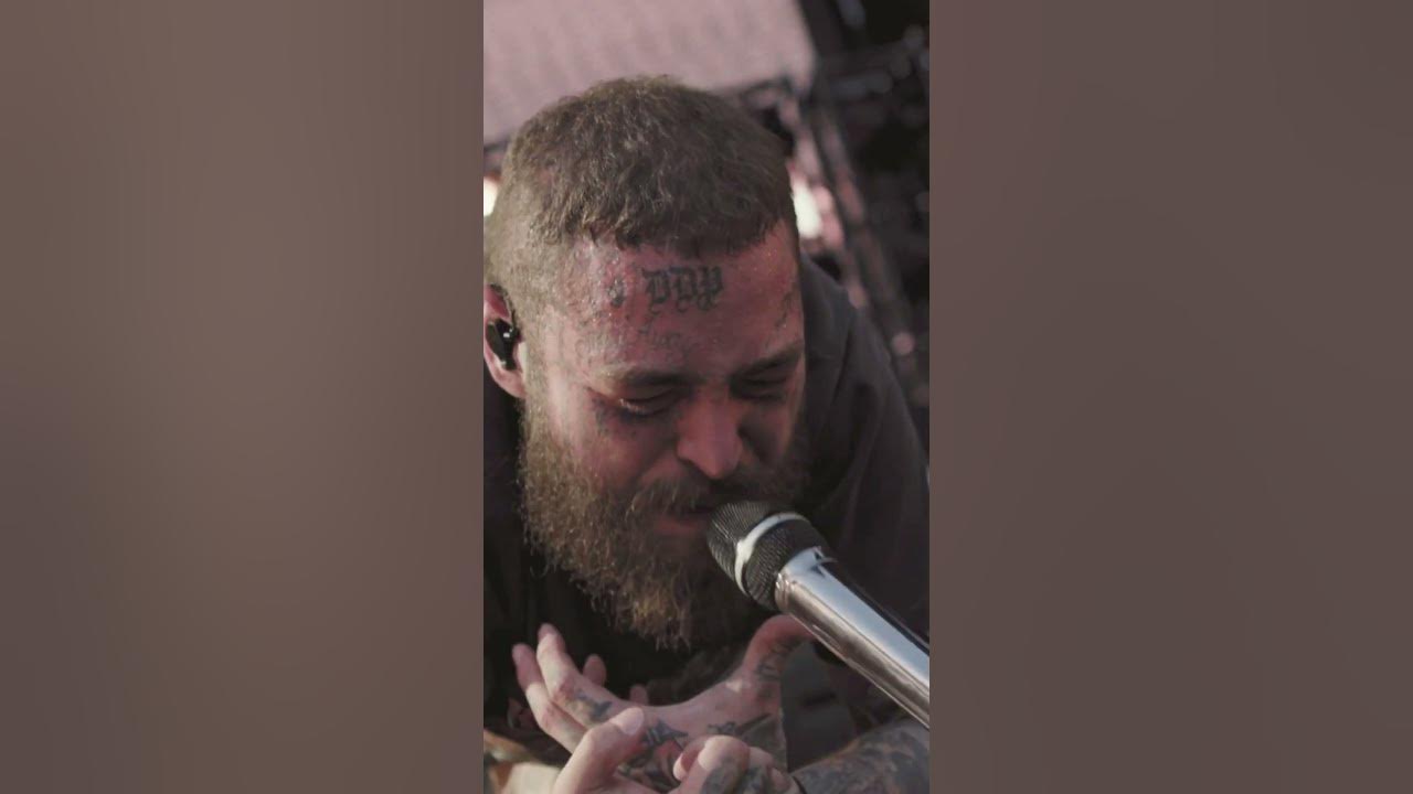 POV: You’re watching @postmalone play #IFallApart live 🥹