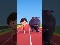 🦛 Hippos can run faster than people! | Educational Video for Kids | HeyKids Nursery Rhymes #shorts