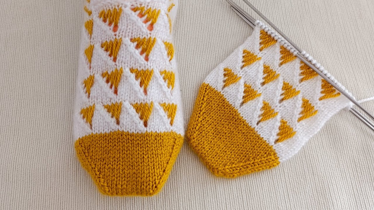 🧡 BEŞ ŞİŞ ÇEYİZLİK PATİK 🧡 ( detaylı anlatımı )