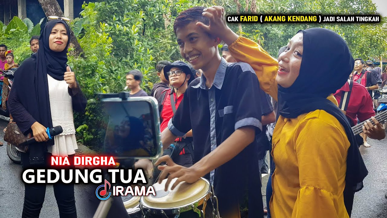GEDUNG TUA - NIA DIRGHA || SERUNYA LINDA RISMA SAAT NGERJAIN AKANG KENDANG CAK FARID IRAMA INDONESIA GEDUNG TUA - NIA DIRGHA || SERUNYA LINDA RISMA SAAT NGERJAIN AKANG KENDANG CAK FARID IRAMA INDONESIA