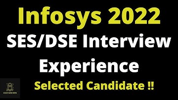 Selected - Infosys SES/DSE Profile Interview Experience | Infosys DSE Experience