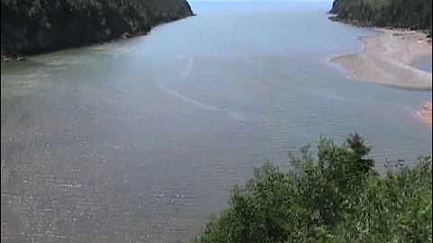 Bay of Fundy Tide, Time-lapse, Fundy National Park