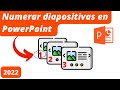 PowerPoint: Cómo numerar diapositivas