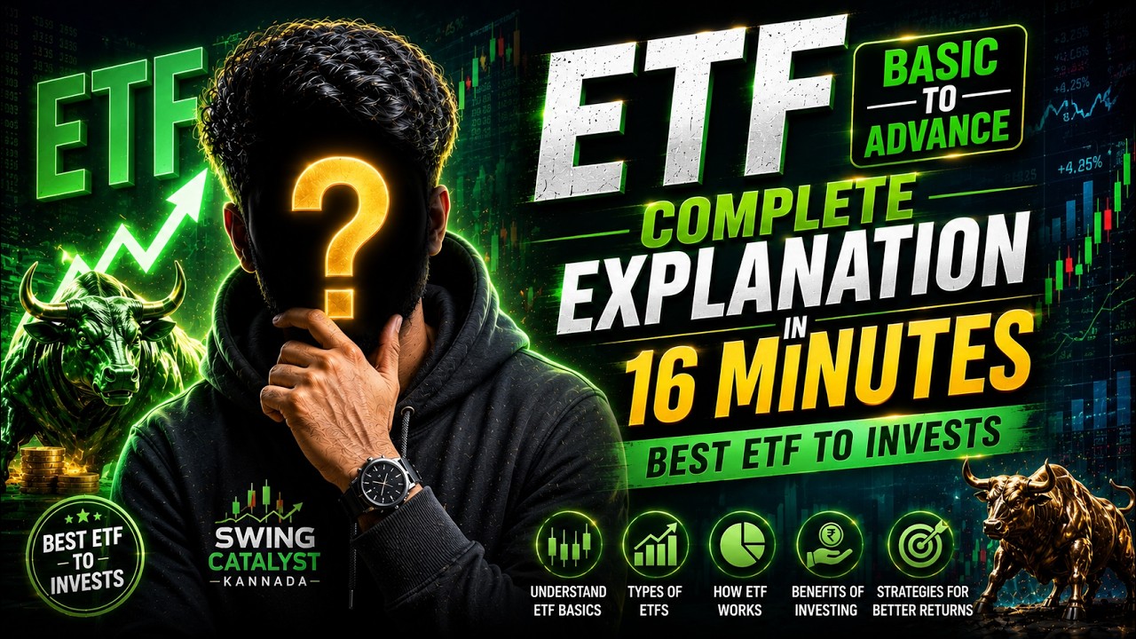 DAY-14 OF TEACHING STOCK MARKET FOR FREE || ETF BASIC-ADVANCE || BEST ...