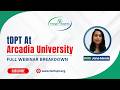 tDPT At Arcadia University | Full Webinar Breakdown | Jane Monis