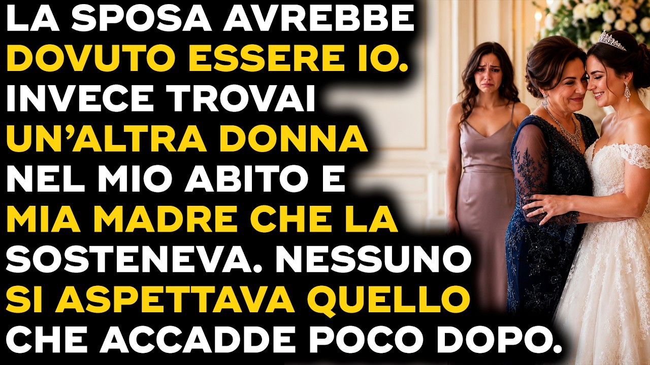 Il mio fidanzato era davanti all'altare con un'altra donna, che indossava il mio stesso identico abito. Mia madre, in piedi accanto alla colonna, mi guardò e disse: «Sarà meglio per tutti». Otto...
