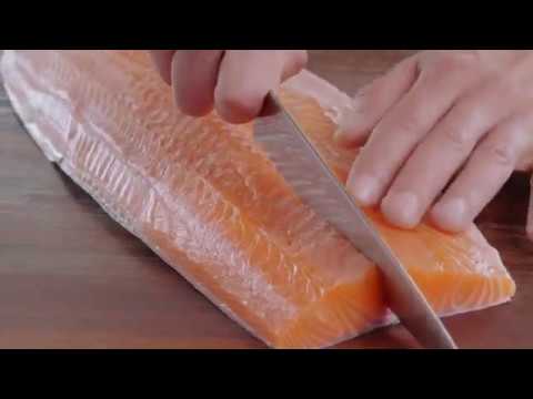Como fillet a Salmon chilena