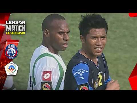 FULLTIME KASAR! DUEL PEMAIN SAMPE TUMBANG! | AREMA VS PERSIWA ISL 2009/2010