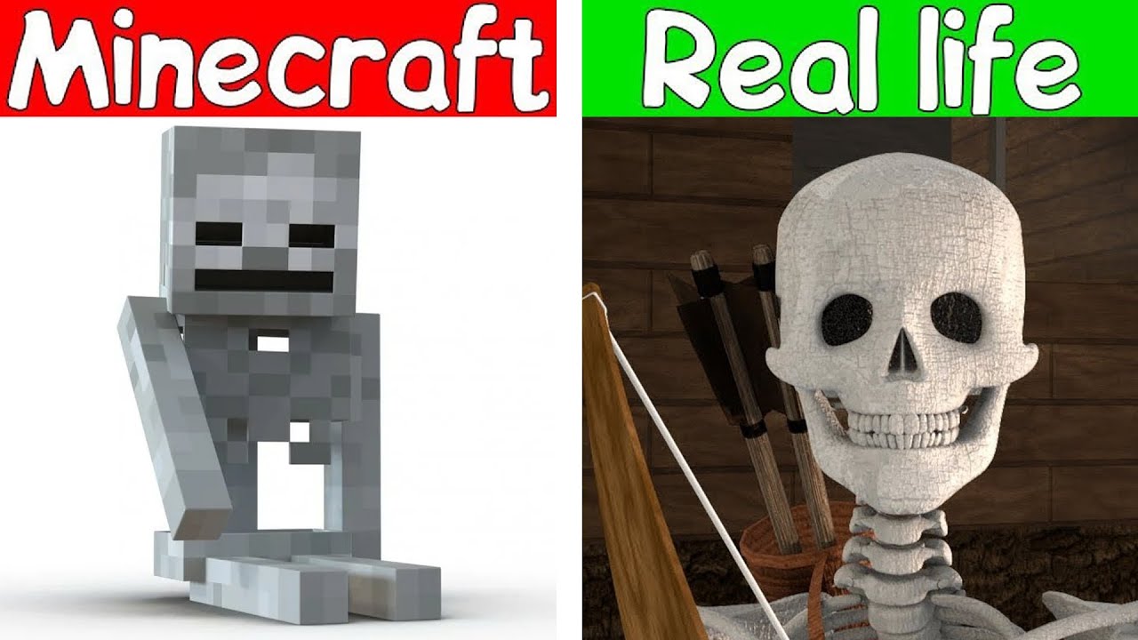 Experiment Minecraft VS Real Life | Rob Realistic minecraft Part 12 ...