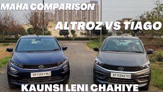 Altroz vs Tiago | Maha Comparison | Kaunsi leni chahiye | value for money car #altroz #tiago #tata