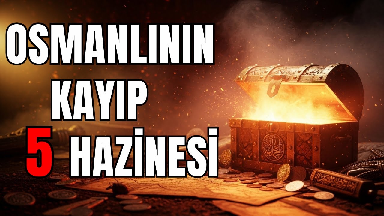 OSMANLI'NIN TARİHTEN SİLİNEN 5 KAYIP HAZİNESİ VE SIRLARI - HALA BULUNAMADI !