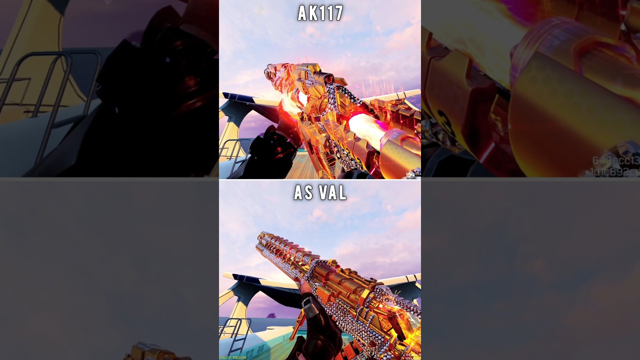 AK117 Lava vs AS Val Mythic Inspection 