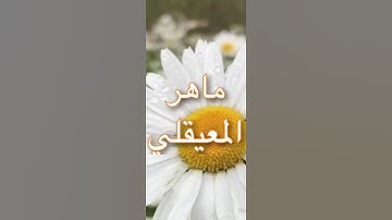 كل نفس بما كسبت رهينة تلاوة خاشعة الشيخ ماهر المعيقلي /روائع القراءات