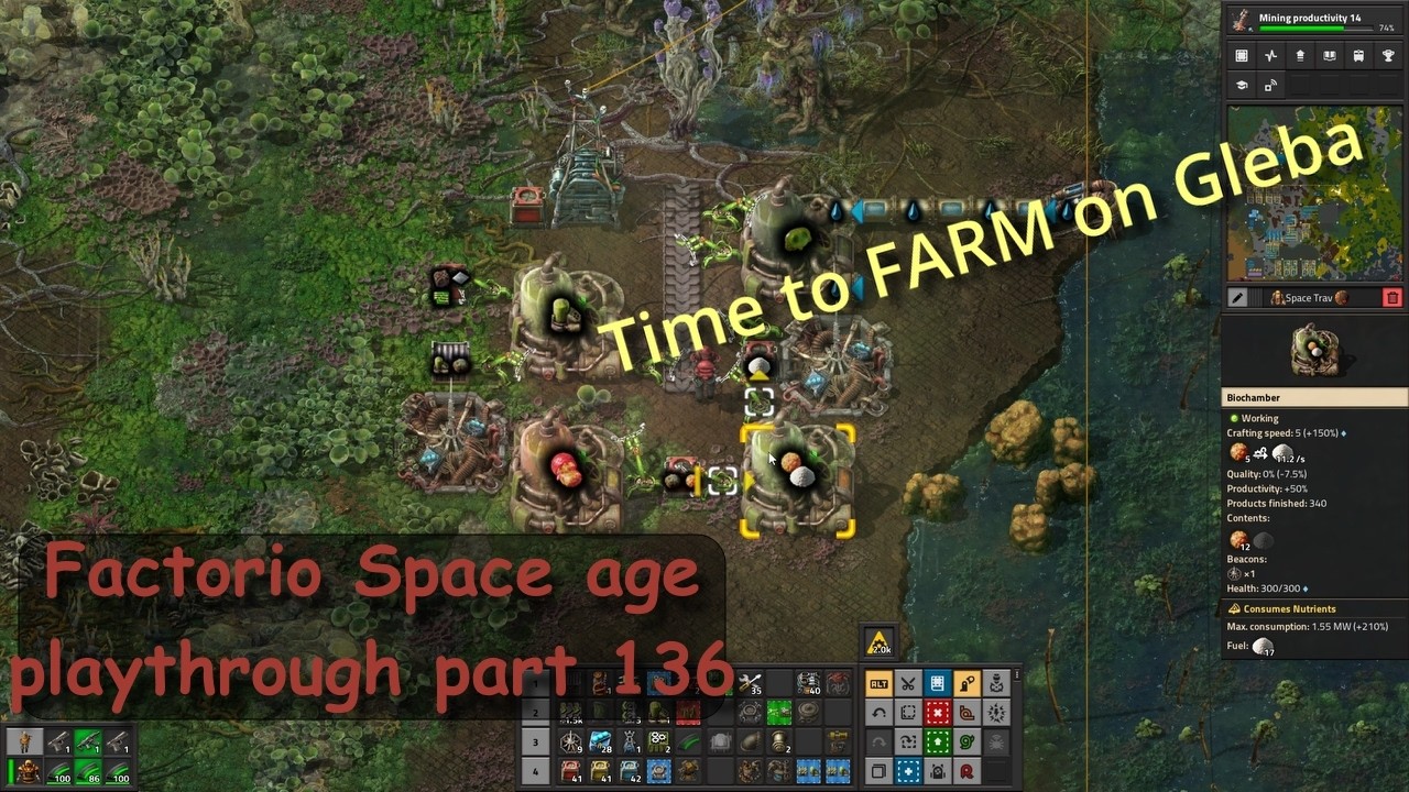 Factorio Space age, playthrough part 136 - YouTube
