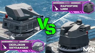 Rapidfire Lmm Vs Oerlikon Skyranger Autocannon Comparison Modern Warships