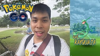 Pokemon Go ไทย ไทย EP.15 - ตี Raid เรย์ควาซา วา ดา เค ดาฟ รา