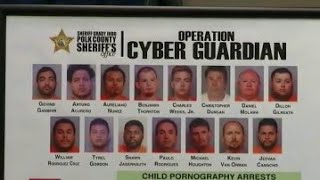 16 men arrested in child sex sting