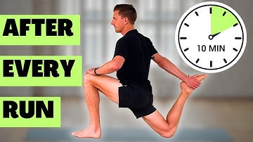 10 MIN Post Run Stretching Routine for Ultimate Recovery (& Injury Prevention)