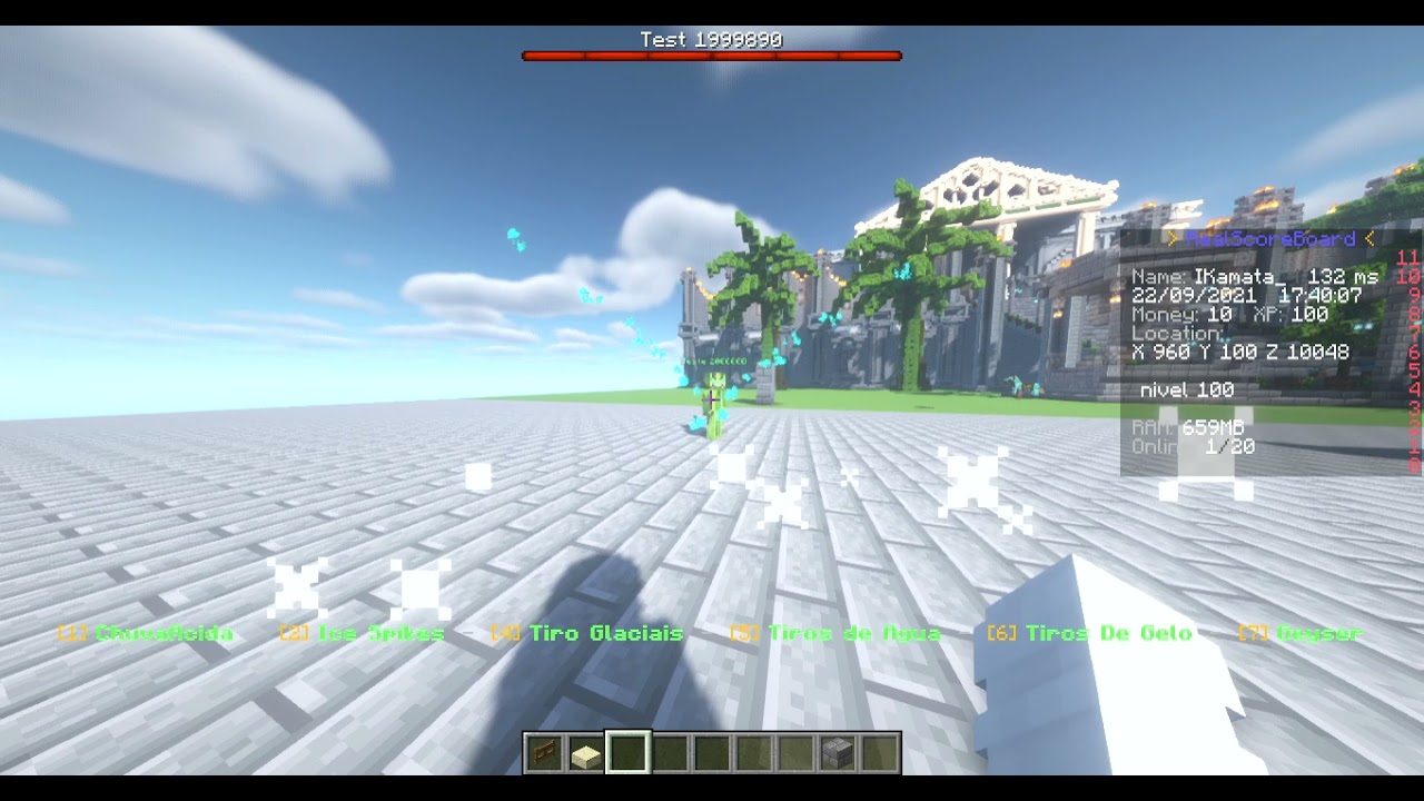 MythicMobs ShowCase - Mage Skill #2 - YouTube