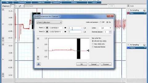 How to re-calibrate Spirometry traces in LabChart
