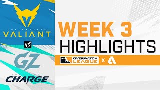 Los Angeles Valiant VS Guangzhou Charge - Overwatch League 2021 Highlights | Week 3 Day 1