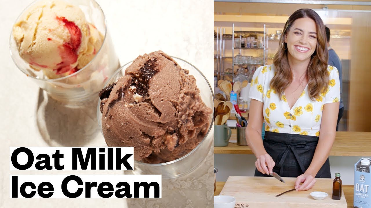 Vegan Oat Milk Ice Cream Recipe -  Recipes