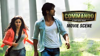 Vidyut Jammwal Fights Like A Lion | Commando | Movie Scene | Pooja Chopra, Jaideep Ahlawat