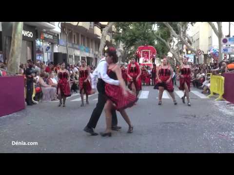 Carrozas Dénia 2017: Falla Camp Roig "Moulin Rouge"