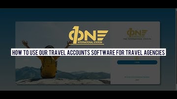 HOW TO USE ONEI-S TRAVEL ACCOUNTS SOFTWARE