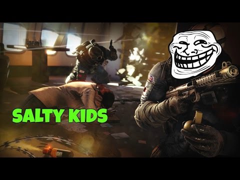 Salty Kid Trolled (Rainbow Six Siege Trolling #11) - YouTube